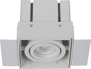 Lucide trimless - inbouwspot - 1xgu10 - wit
