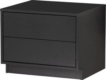 Woood finca tv meubel - grenen - zwart - 40x50x40