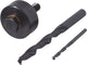 Wolfcraft - gatsnijderset voor kranen - ø 35 mm - keukenkraan spoelbak installeren - 3 delig - 8925000
