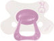 Difrax natural fopspeen - 6+ mnd - berry pink bunny