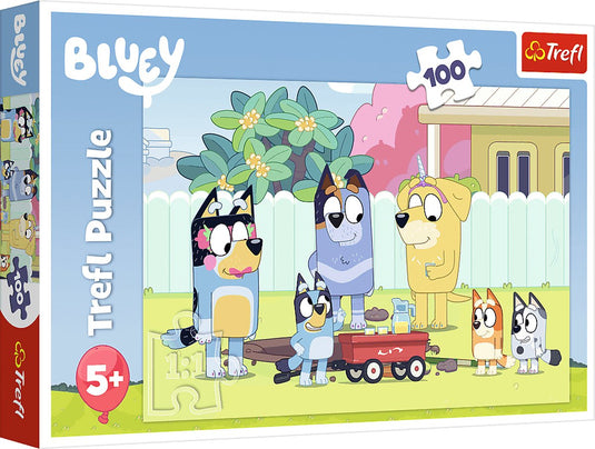 Trefl bluey series legpuzzel - 100 stukjes - vanaf 3 jaar