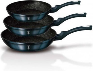 Berlingerhaus berlinger haus bh-6177nf - pannenset - 3 delig - aquamarine edition