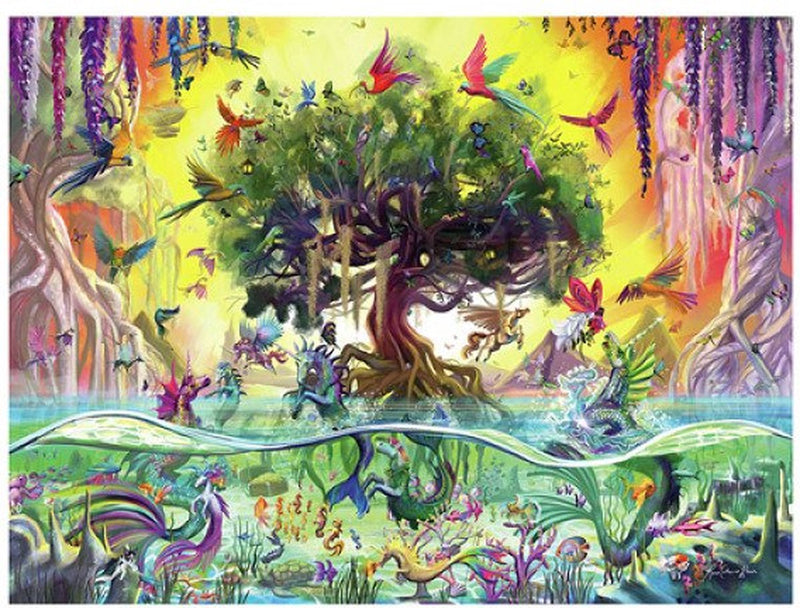 Afbeelding laden in galerijviewer, Ravensburger puzzel eenhoorns 1500pcs
