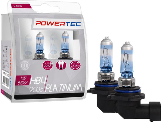 Powertec hb4 12v platinum +130% set – extra helder autolicht