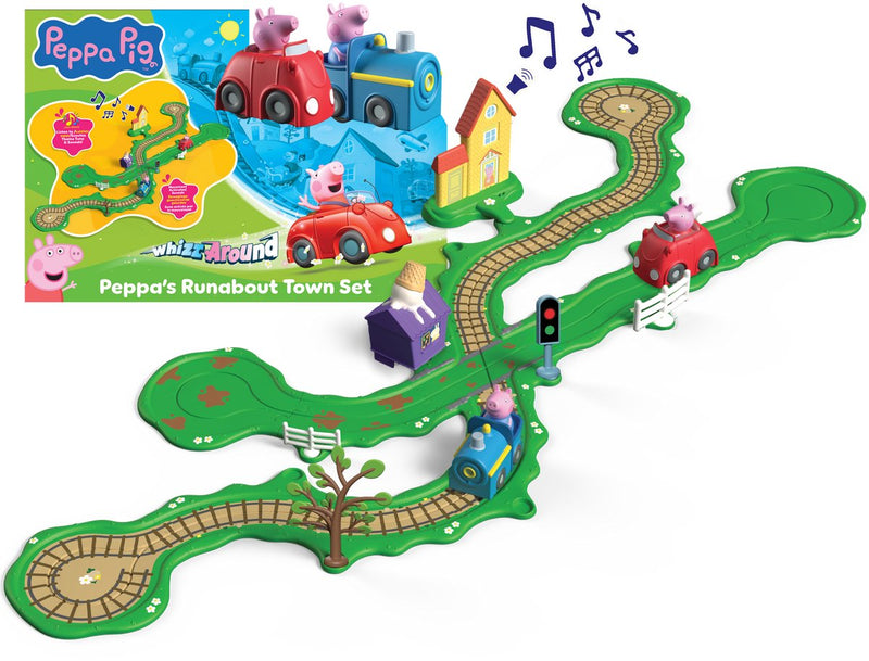 Afbeelding laden in galerijviewer, Spectron peppa pig whizz around - peppa's rondweg door de stad speelset
