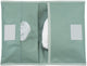 Kipkep napper luier-etuitje - pale green - luiers en doekjes to go - rpet - wasbaar - gecoat - groen