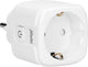 Alecto smart-plug10 - smart wifi tussenstekker - 16a 3680w - wit