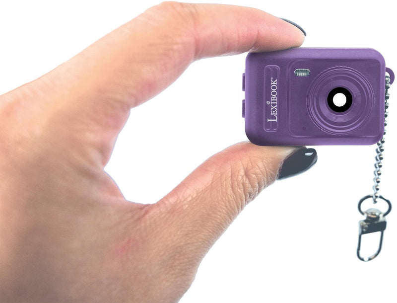 Afbeelding laden in galerijviewer, Lexibook sleutelhanger miniatuur digitale camera lichtroze met ingebouwd flashgeheugen

