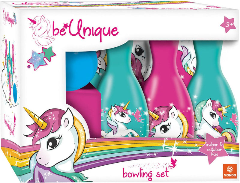Afbeelding laden in galerijviewer, Mondo bowlingset eenhoorn, 7dlg.
