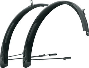 Sks bluemels basic 53 mm spatbord zilver 24´´