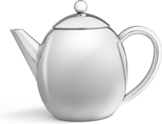 Leopold vienna theepot dubbelwandig london 1l - met theezeef