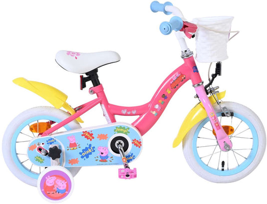 Volare peppa pig kinderfiets - meisjes - 12 inch - roze