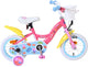 Volare peppa pig kinderfiets - meisjes - 12 inch - roze