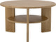 Bloomingville creative collection - lourdes salontafel - beige - eiken