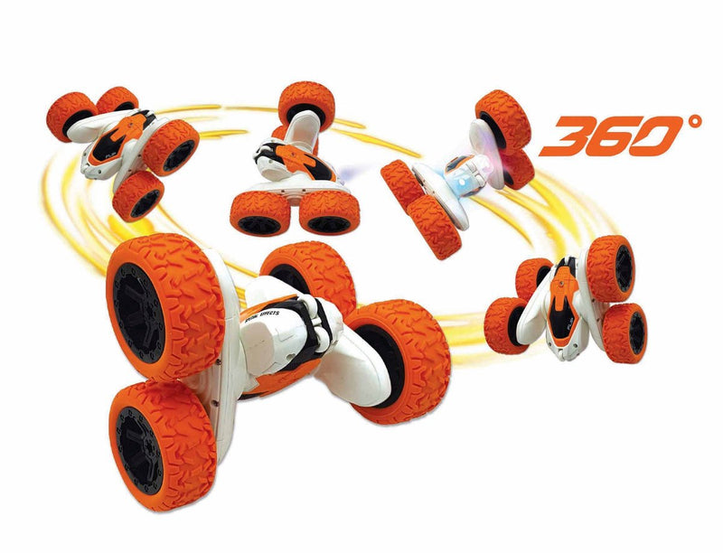 Afbeelding laden in galerijviewer, Rc crosslander acrobatische auto 2,4 ghz met verlichting en polsbediening
