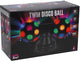 Party time twin discobal zwart