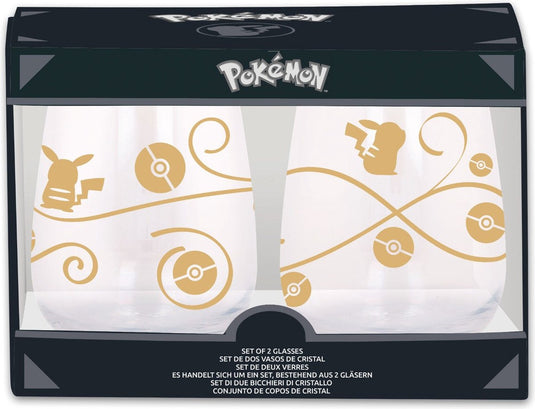 Storline pokemon - pikachu - crystal glasses - 2-pack -
