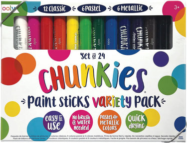 Ooly - chunkies - verf stiften - megapack - set van 24 kleuren