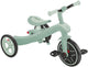 Globber driewieler - trike 4 in 1 in pistachio eco - groen - 4in1 converteerbaar - met duwstang - vanaf 10 maanden tot 5 jaar