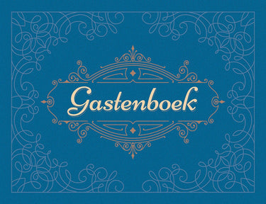 Deltas gastenboek (blauw)