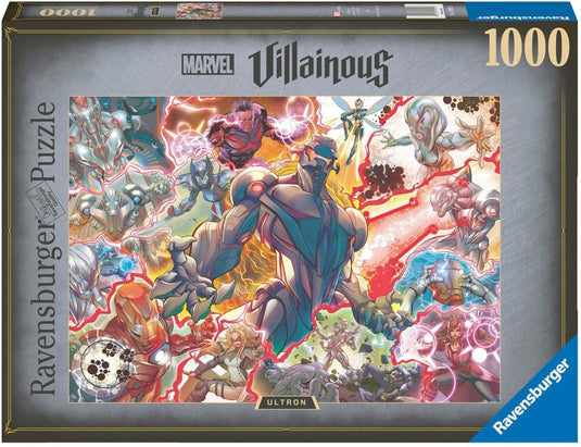 Ravensburger puzzel marvel villainous ultron - legpuzzel - 1000 stukjes