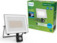 Philips led philips lois floodlight - ultraefficient led - zwart - 24w - koel wit licht; 5000k - bewegingssensor - verstraler