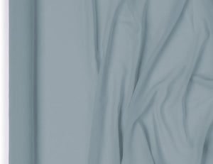 Partydeco chiffon tafelloper, mistblauw, 0,48 x 5 m