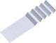 Atlanta ruiterstroken djois a5847-0 papier 6,5cm wit
