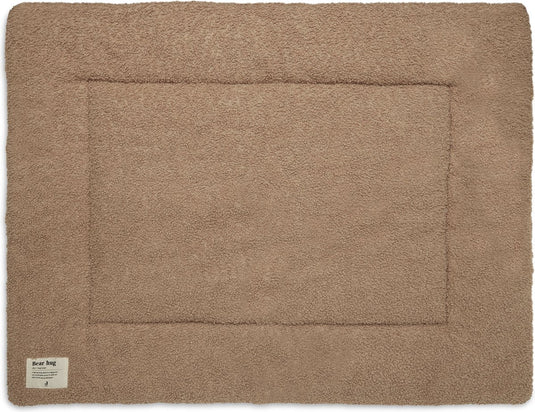 Jollein boxkleed boucle - biscuit - speelkleed baby - 75x95cm