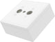 Hama antenne-eindcontactdoos, 75 ohm, opbouw