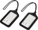 Hama travel naamkaartjes voor bagage 2 stuks zwart