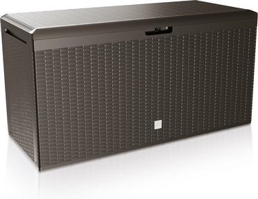 Prosperplast opbergbox - bruin - kunststof - 290 liter - 114 x 47 x 59 cm