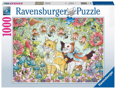 Ravensburger puzzel kattenvriendschap - legpuzzel - 1000 stukjes