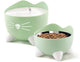 Catit pixi fountain combi kit - kattendrinkbak - groen wit