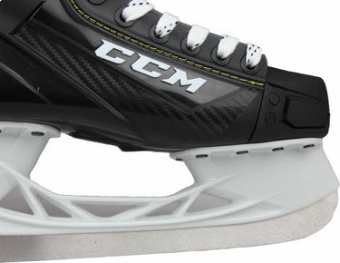 Ccm – supertacks 9355 – ijshockeyschaatsen – schaatsen heren – volwassenen – zwart – verstevigde support rvs speedblade – regular fit – maat eu 48