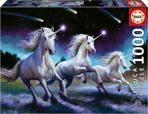 Educa puzzel unicorns (anne stokes) 1000 stuks