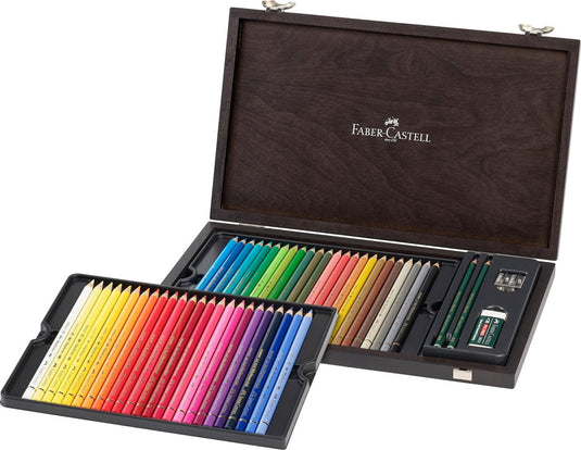 Faber-castell kleurpotloden - polychromos - 48 stuks in kist - fc-110006