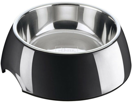 Hunter voerbak - drinkbak - 700ml - zwart -