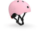 Scoot ride helmet – sporthelm – m l 55-59 cm – led achterlicht – magnetische sluiting – verstelbaar – roze