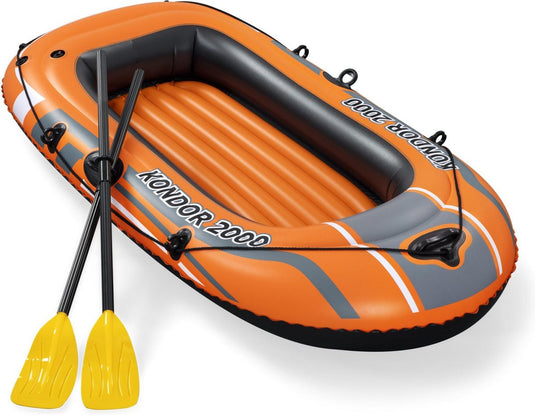 Kondor 2000 opblaasboot 188 cm oranje zwart