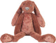 Happy horse konijn richie knuffel 58cm - roestbruin - baby knuffel