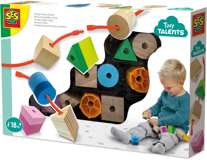 Afbeelding laden in galerijviewer, Ses creative ses kralen sensory rijgen
