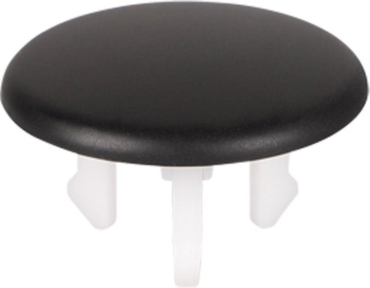 Differnz afdekkap overloop voor wasbak ø 3,5 cm x 2 cm, mat zwart