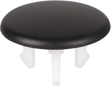 Differnz afdekkap overloop voor wasbak ø 3,5 cm x 2 cm, mat zwart