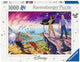Ravensburger puzzel disney - pocahontas - 1000 stukjes legpuzzel.