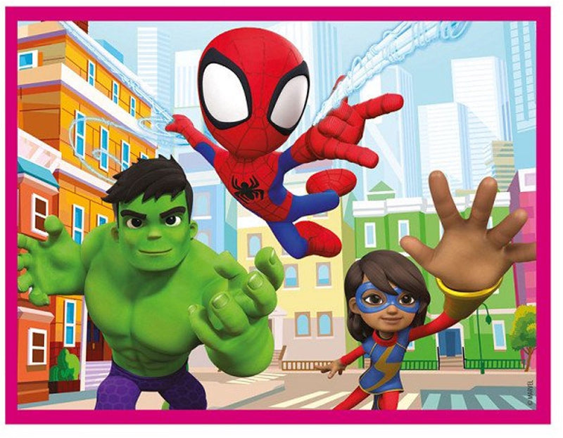 Afbeelding laden in galerijviewer, Clementoni blokpuzzel spidey and his amazing friends, 12st.
