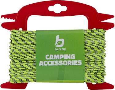 Bo-camp - scheerlijn op haspel - ø 3 mm - 20 meter - reflecterend nylon