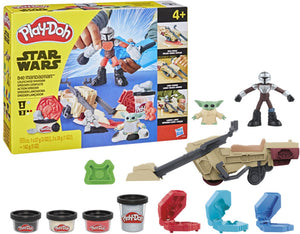 Play-doh star wars the mandelorian speeder - 3 kleipotjes