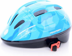 Tempish - raybow - skatehelm - blauw - lichtgewicht helm met ventilatie - maat 47-49cm (s)