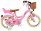 Volare blossom kinderfiets - meisjes - 14 inch - roze - twee handremmen
